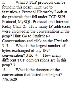 Lab 4 Wireshark